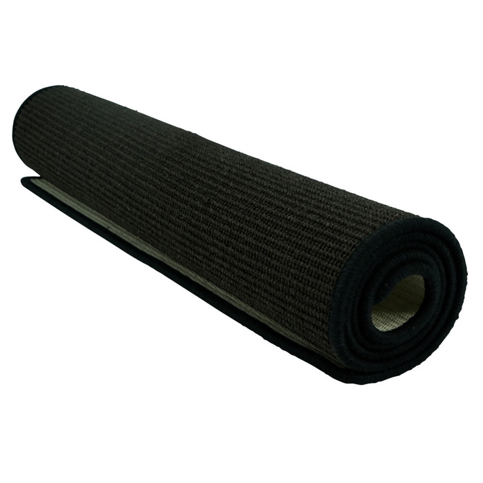 Dörrmatta Sisal Svart 70 x 140 cm 